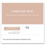 FOREVER NEW E-Gift Card - Redeemable on Store