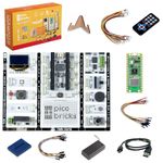 PicoBricks - Raspberry Pi Pico W Starter Kit with 12 Sensors and Extensive Learning Guide, Raspberry Pi Kit, Python Training Kit