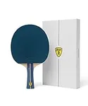 Killerspin Recreational Ping Pong Paddle, Table Tennis Racket With Wood Blade, Jet Basic Rubber,Navy Blue