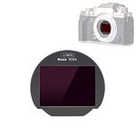 Kase Clip-in ND64 Filter for Fuji X Camera Body,Built-in ND1.8 6-Stop Neutral Density ND Filter Optical Glass for Fujifilm X-Mount Camera X-T4 X-T3 X-T2 X-T40 X-T30 X-Pro3 X-H1 X-S10 X-E4 Etc