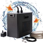 LMYYDES Aquarium Water Chiller Cooler 160L 300L 500L Marine Tank Chiller Water Cooling Machine Suitable Aquarium for Reef Coral Jellyfish Shrimp Water Plants,500L