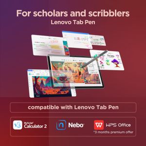 Lenovo Tab M11 11-Inch Tablet, 128GB – Luna Grey