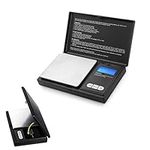 Digital Scales, Kitchen Scales Digital, Pocket Scales, 0.01g x 500g, Food Scale LCD Display, Jewellery Scales Weighing Scales Kitchen by New Horrizon