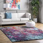 nuLOOM Reva Colorful Abstract Area Rug, 5x8, Multi