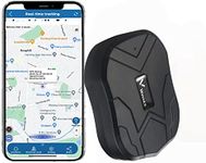 Winnes TK905 GPS Tracker Car Tracker NO Monthly Fee Magnetic Tracker device with 5000mAh Battery Long Battery Life for Digger, Truck, Van, Tractor, Car