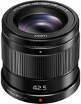 Panasonic LUMIX G LENS, 42.5MM, F1.7 ASPH., MIRRORLESS MICRO FOUR THIRDS, POWER OPTICAL I.S., H-HS043K (USA BLACK)