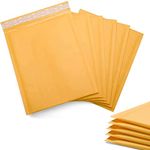 Postmaster Padded Envelopes A6 Gold Peel Seal Bubble Mailers 100x165mm, 10 Pack