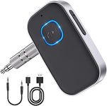 Bluetooth Car Adapter, WOCBUY 3.5mm