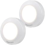 Amazon Basics LED Puck Lights, Batt