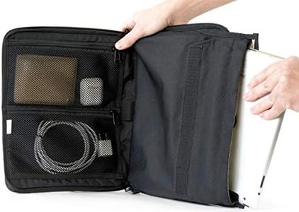 Mission Darkness Mojave Faraday Tablet Bag // Multi-Functional Travel Case with Accessory Pockets and Built-in Faraday Sleeve // Signal-Blocking, Anti-Tracking, Anti-Hacking, Anti-Spying Faraday Cage