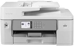 brother MFC-J6555DW XL INKvestment A3 Colour Multi-Function Printer, 5ghz Wireless/USB/Network, Printer/Scanner/Copier/Fax, A3 Print & Scan, Business Inkjet Printer, White