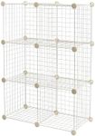 Amazon Basics 6-Cube Wire Grid Stac