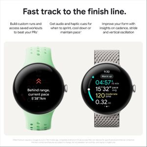 Google Pixel Watch 3 LTE 45mm – Smartwatch with Cellular Connectivity