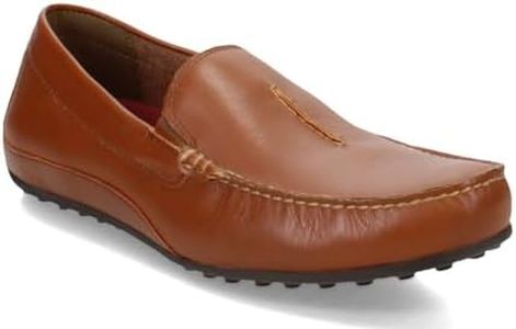 Florsheim Men's Throttle Venetian Loafer, Saddle Tan, 10