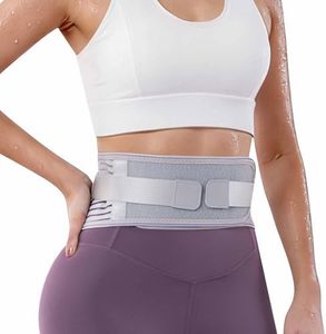 Lower Back Brace for Men Women, Adjustable Lumbar Support Belt with Breathable Design, Lightweight Back and Waist Support for Daily Wear,Work,Exercise and Long Hours Standing or Sitting Gray, XX-Large
