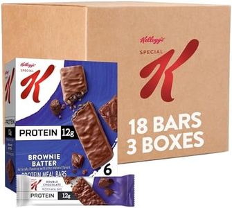 Kellogg's Special K Protein Meal Bars, 12g Protein Snacks, Meal Replacement, Brownie Batter (3 Boxes)