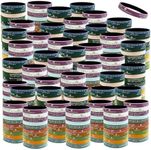TANEMUDO 300 Pcs Religious Silicone Wristbands Bulk 15 Colors 20 Styles Bible Verse Bracelet Christian Rubber Wristbands Inspirational Gifts for Men Women Church Party Favor