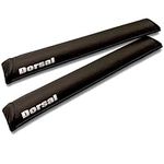 Dorsal Aero Roof Rack Pads - SunGuard (No Fade) for Factory and Wide Crossbars - Pack of 2 for Surfboards Kayaks Sups Snowboards 20" Black