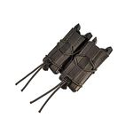 High Speed Gear Double Pistol TACO MOLLE Mag Pouch, Made in the USA, Black
