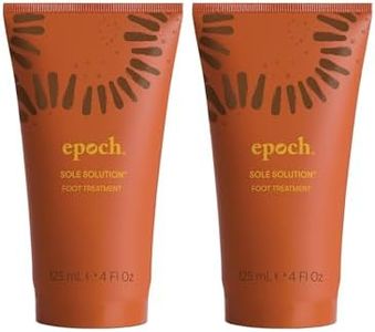 Nu Skin Epoch Sole Solution Foot Treatment | Intensive Moisturizing Cream for Dry Feet, Rough Skin & Heels | Softens Calluses With Natural Papain, Urea, Baobab & Allantoin | 4 oz | 2 Pack