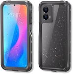 DINGXIN for Motorola Moto G 5G 2024 Phone Case Waterproof IP68 Certified Dustproof Shockproof Built-in Screen Protector Rugged Full Body Protective Cover for Motorola G 5G 2024 (Black, Moto G 5G 2024)