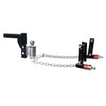 Andersen HITCHES | 3380 | Weight Distribution Hitch | 2" Shank, 8" Drop, 2-5/16" Ball, 14K GTWR, 3/4/5/6" Brackets | Bounce and Sway Control | Towing Accessories