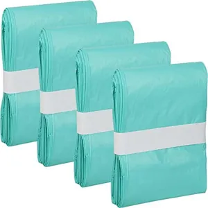 Lisyee 4 Pack Adult Diaper Liner Refills Compatible with Janibell Akord 280 Slim Model Adult Diaper System, Green, Lightly Scented