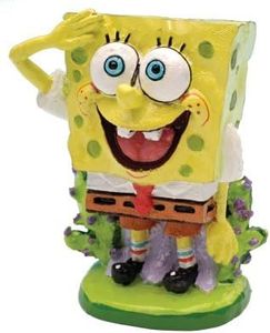 Penn Plax pp04053 Bob Esponja Mini ornamento de resina