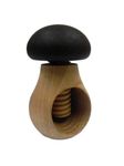 Wooden World Nutcracker in the shape of a mushroom – very strong – dark brown