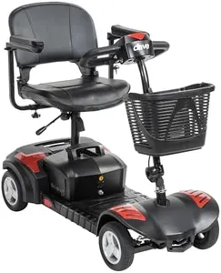 Drive Medical Drive Medical Scout Compact Travel Power Scooter, 4 Wheel