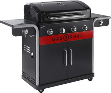 Char-Broil Gas2Coal 440 Hybrid Grill – Gas and Charcoal BBQ