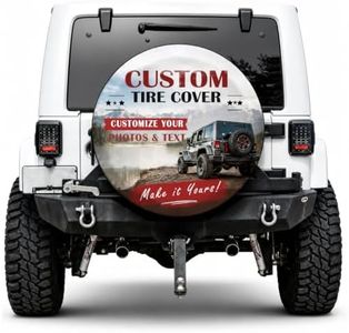 Custom Spare Tire Cover for Jeep Wrangler, Bronco & SUV