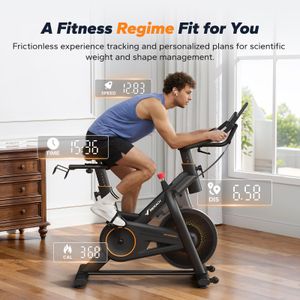 MERACH Magnetic Exercise Bike – Indoor Stationary Cycling Machine