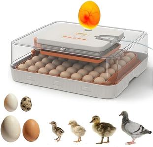 56 Eggs Incubators for Hatching Eggs - Automatic Egg Turner with Temperature and Humidity Control, Egg Candler, Incubator for Hatching Chicken, Duck, Goose, Pigeon, Quail, Parrot Eggs