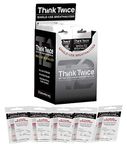 Think Twice Single-Use Breathalyzer - 30 Count - Disposable Alcohol Test 0.00% - 0.08% BAC