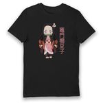 Bioworld Demon Slayer Nezuko Ladies Fit Black T-Shirt-S