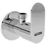 ALTON AXN9425 Brass, Angle Valve With Wall Flange (Chrome)