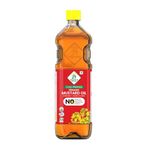 24 Mantra Unrefined Mustard Oil/Sarson Oil/Avanune - 1 L | Pack of 1 | Double Filtered | Expeller Pressed