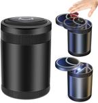 Auslese Car Ashtray Portable Rechargeable Stand Cup Ash Holder with Auto Sensing Lid Opening And Closing Car Trash Bin for Cars Home Office