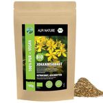 Organic dried St. John's wort, cut organic St. John's wort tea, St. John's wort from wild collection, 100% natural, without additives (100 GR (3.5oz))