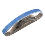 uxcell 3/4-inch X 21-inch Sanding Belt 80 Grit Zirconia Sand Belts 10pcs