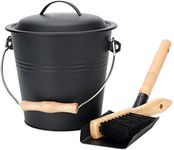 1.5-Gallon Metal Ash Bucket with Li