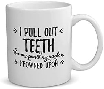 Dentist Coffee Mug, Funny Gifts for Orthodontist, Almost a Dental Surgeon, Apprentice Graduation Present, New Job Birthday Cup