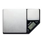 KitchenCraft Digital Kitchen Scale Dual Platform, Taylor Pro Professional Standard, Precision Accuracy and Tare Function, Brushed Stainless Steel, 5kg Capacity Black/Silver