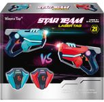 Laser Tag Set of 2, Lazer Tag Game with LED Score Display Vests for Kids,Teens & Adults, Birthday Gift Toys for Kids Ages 8 9 10 11 12+Year Old Boy & Girls