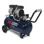 Campbell Hausfeld Portable Quiet Air Compressor, 8 Gallon (DC080500)