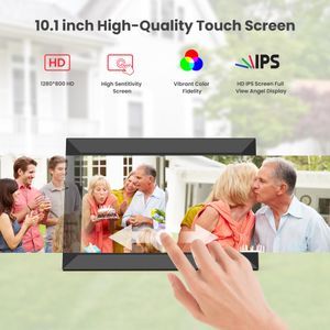 Frameo 10.1" WiFi Digital Photo Frame – Touchscreen Display