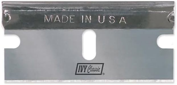 IVY Classic 11182 Single-Edge Razor Blades, USA, 100 Pack