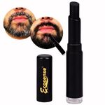 Ecosense Beard Touch Up Stick for Men | Grey Beard Cover Pen | Natural Looking Beard Colour | Instant Beard & Moustache Filler | Black 3g