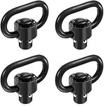 QD Sling Swivel Mount, 1.25" Heavy Duty Sling Swivels for Two Point and Traditional Sling Swivel Mount (4PCS)